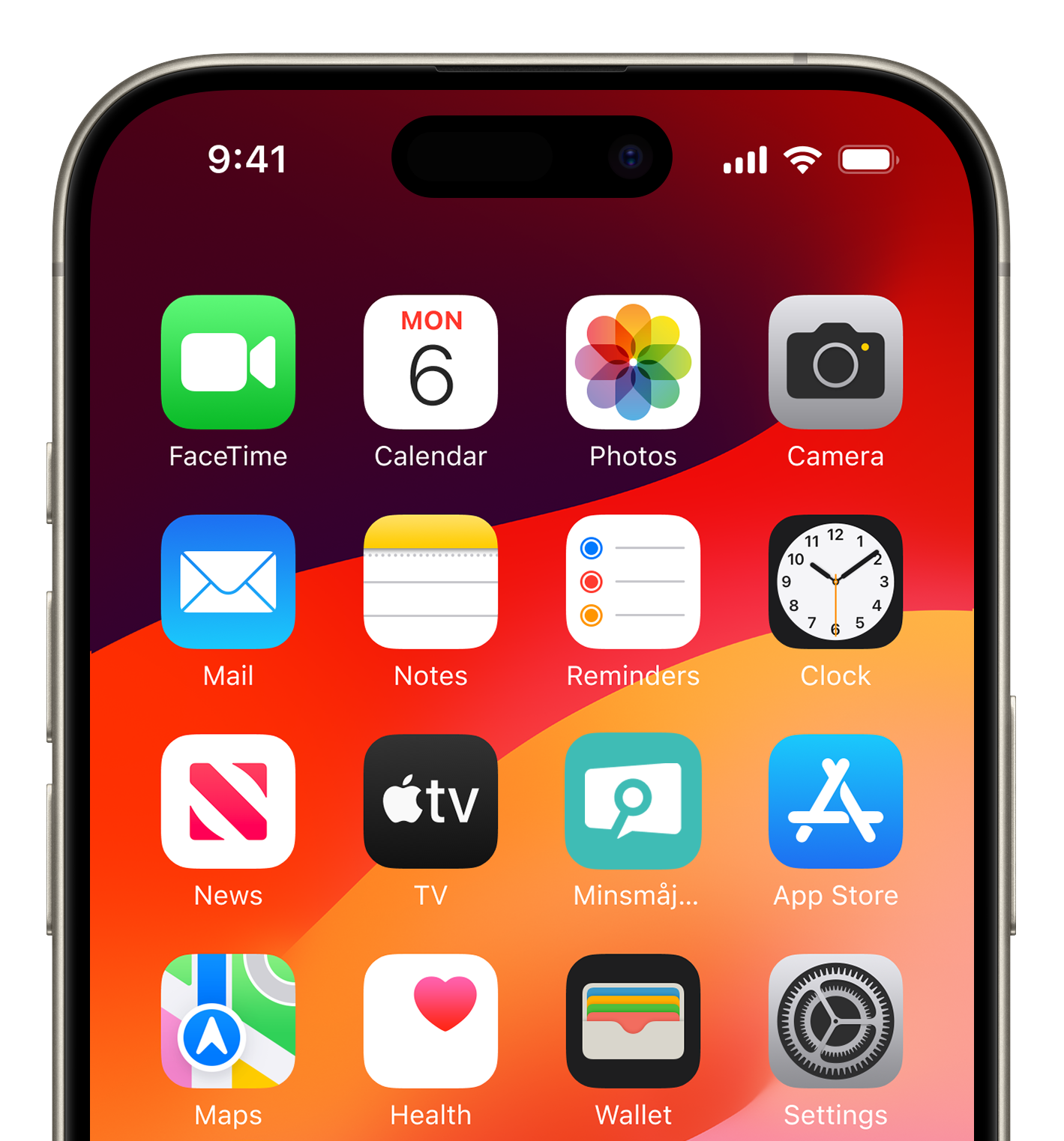 iphone screen